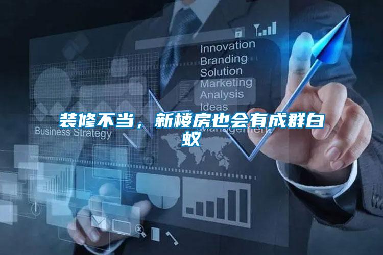 裝修不當(dāng)，新樓房也會(huì)有成群白蟻